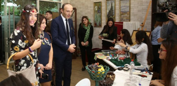 Heydar Aliyev Foundation VP Leyla Aliyeva attends opening of ecological problems exhibition