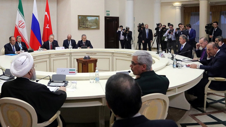 Putin, Erdogan and Rouhani agree on holding Syrian national dialogue congress in Sochi