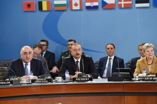 President Ilham Aliyev meets with NATO Sec-Gen in Brussels
