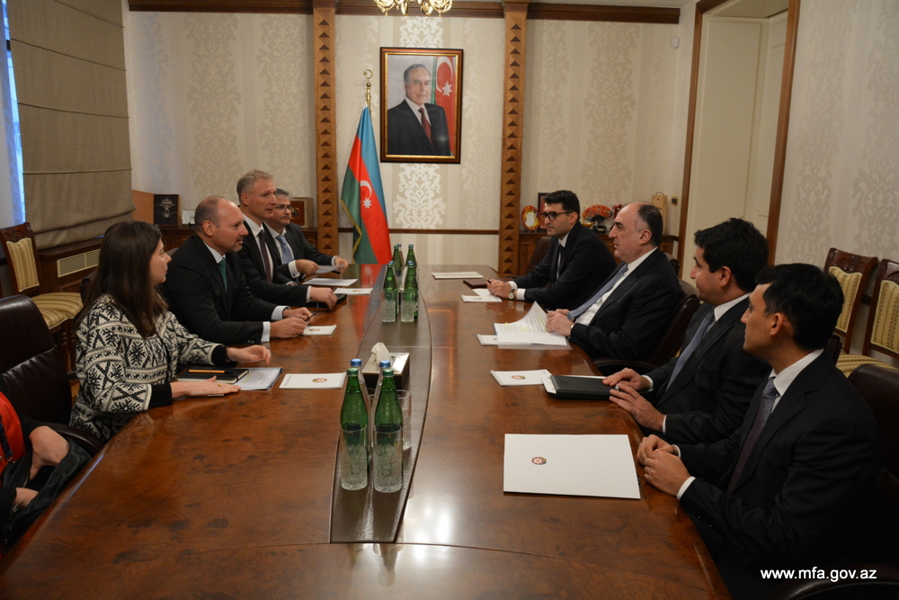Azerbaijan's FM receives EU special envoy for Afghanistan