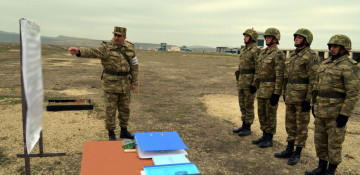 Cadets of Azerbaijan High Military School conduct training firings