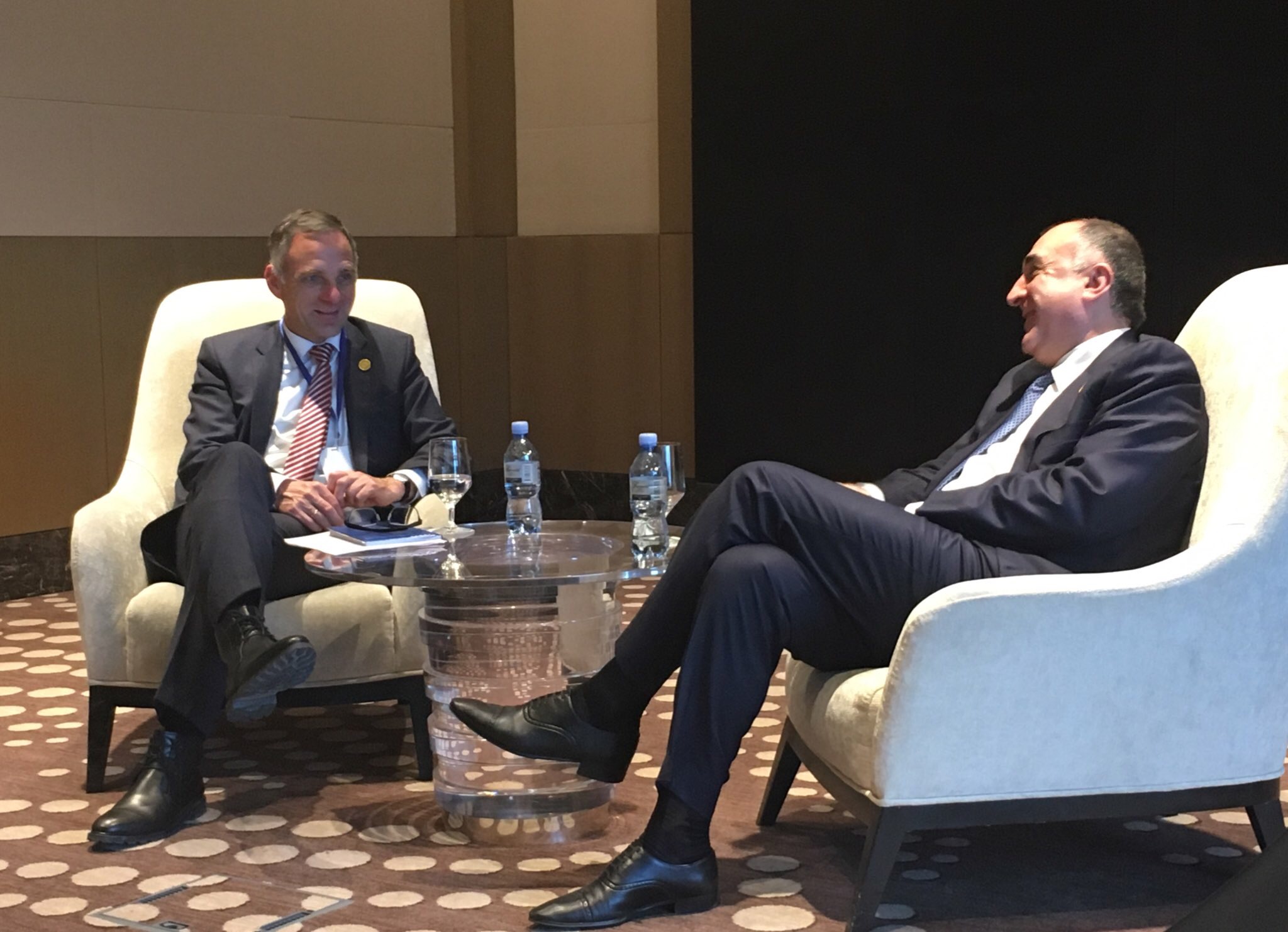 Azerbaijan's Foreign Minister meets NATO official