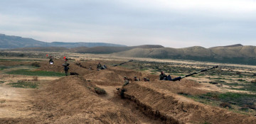 Cadets carried out artillery firings