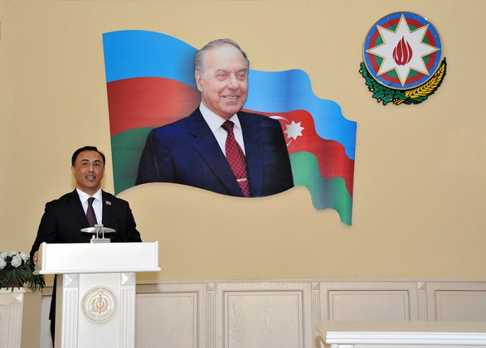 National leader Heydar Aliyev commemorated in Chief Office of ministry’s Interior Troops
