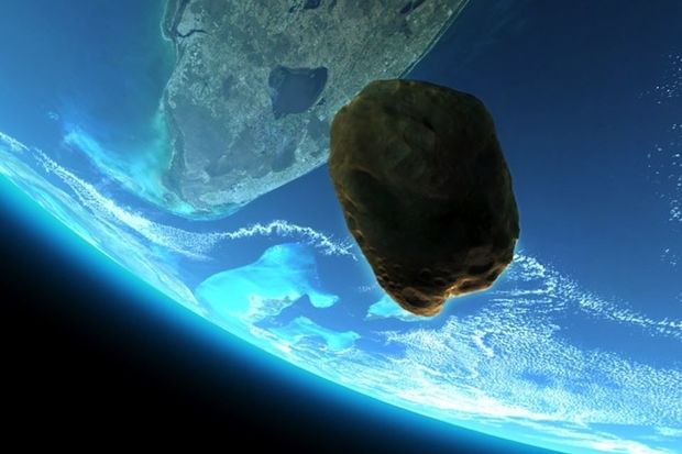 Huge asteroid speeding towards Earth