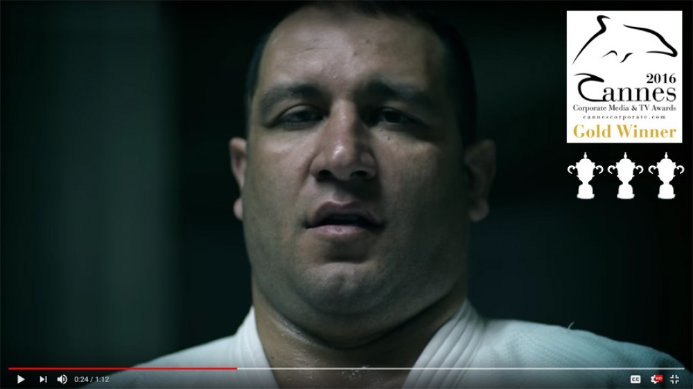 BP’s “Warrior” with Ilham Zakiyev wins Cannes Gold Award