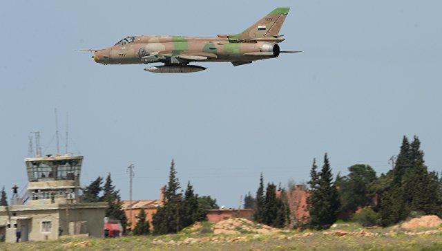 Syrian army's warplane downed by militants near Hama, pilot killed