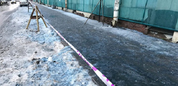 Blue snow shocks Russia’s St. Petersburg residents - VIDEO