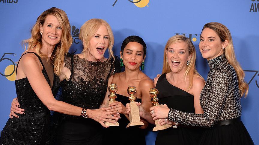 Sexual harassment campaign dominates 75th Golden Globes