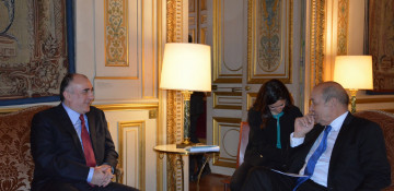 Azerbaijan, France discuss Nagorno-Karabakh conflict 