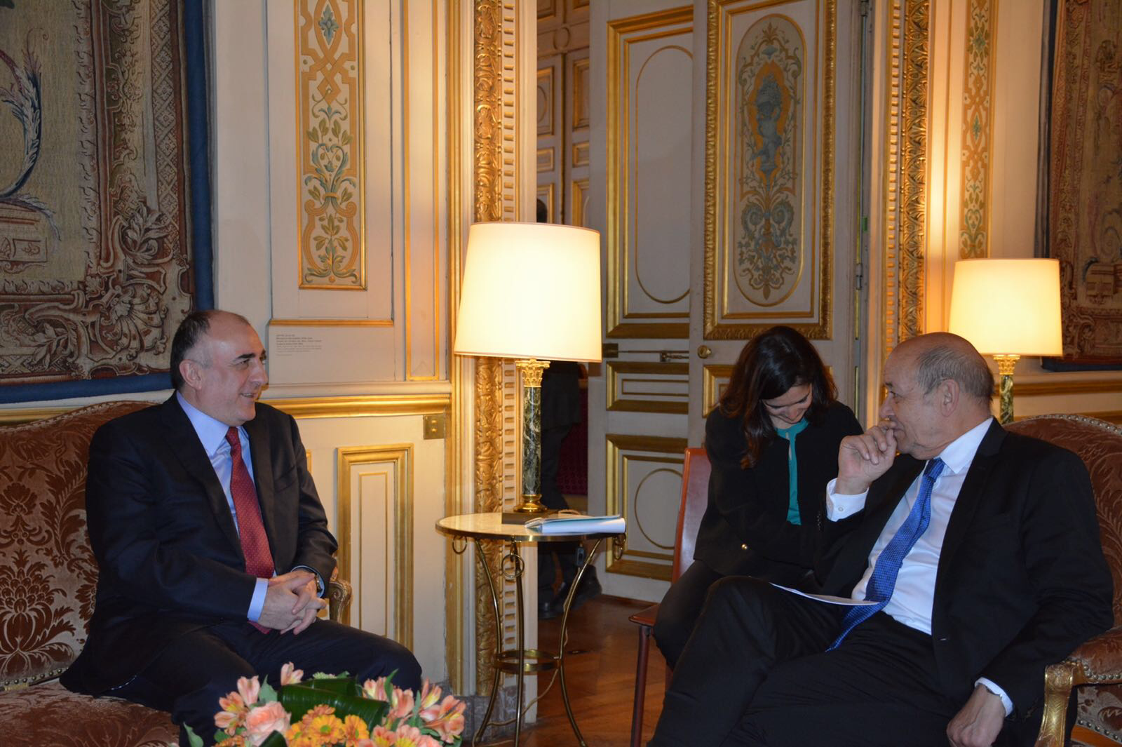 Azerbaijan, France discuss Nagorno-Karabakh conflict 