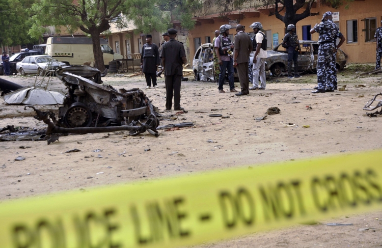 Suspected Boko Haram suicide bombers kill 12