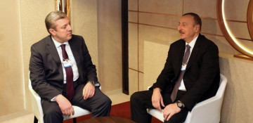 Azerbaijani President meets Georgian PM