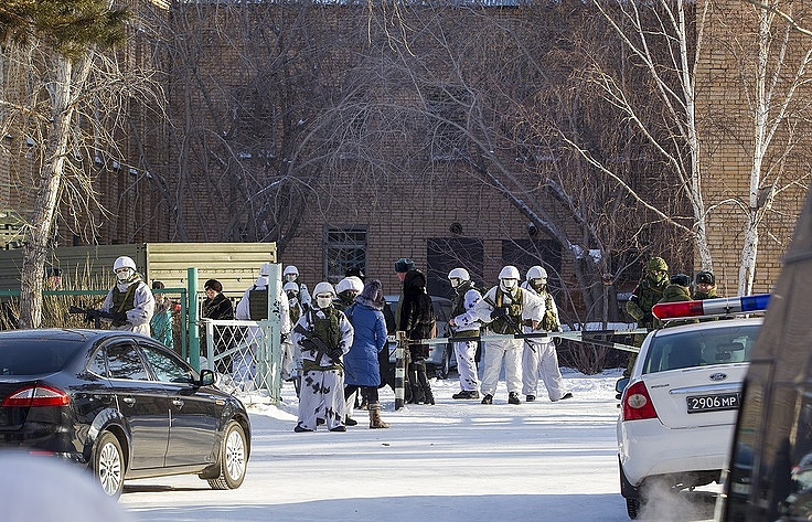 Two teens arrested over Siberia school axe attack