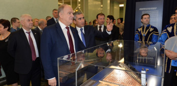 Exhibition dedicated to Azerbaijani-Russian diplomatic relations launches in State Duma