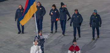 Armenian Olympic skier finds himself with no skis
