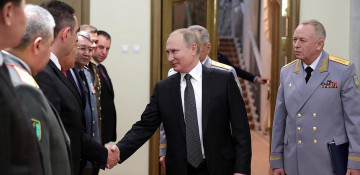 Deputy Defense Minister of Azerbaijan meets with Vladimir Putin