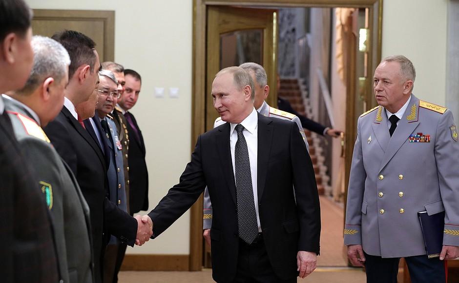 Deputy Defense Minister of Azerbaijan meets with Vladimir Putin