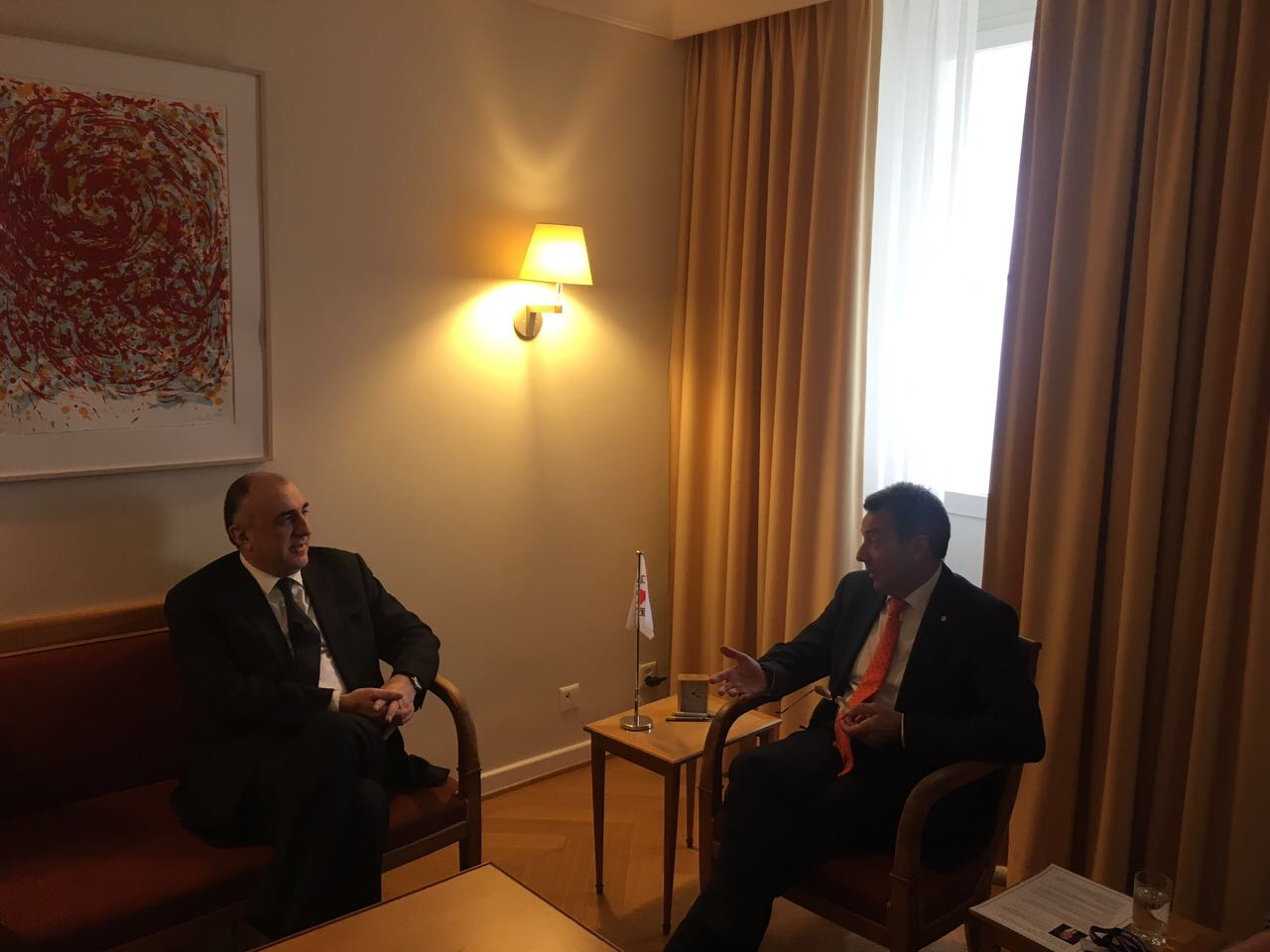 FM Mammadyarov meets with ICRC President