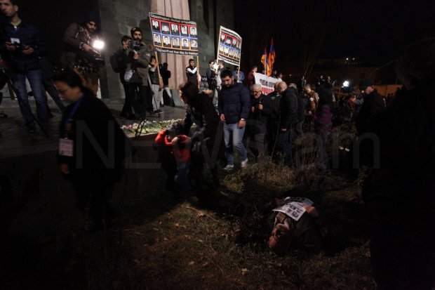Rally in honor of March 1 victims held in Yerevan 