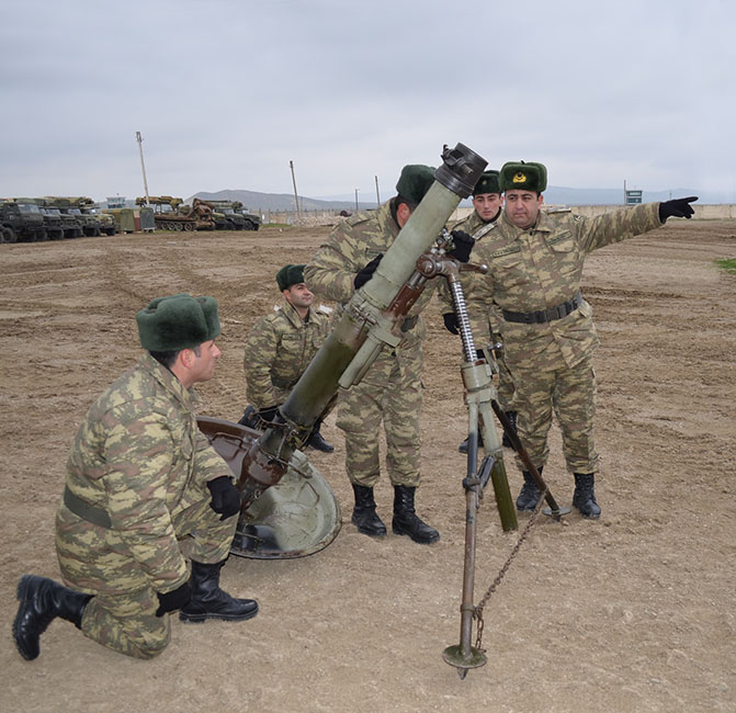 Reserve Officers Training Courses final exams were conducted