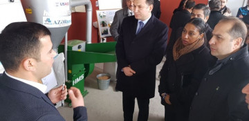 U.S., Azerbaijan help farmers make affordable animal feed in Imishli