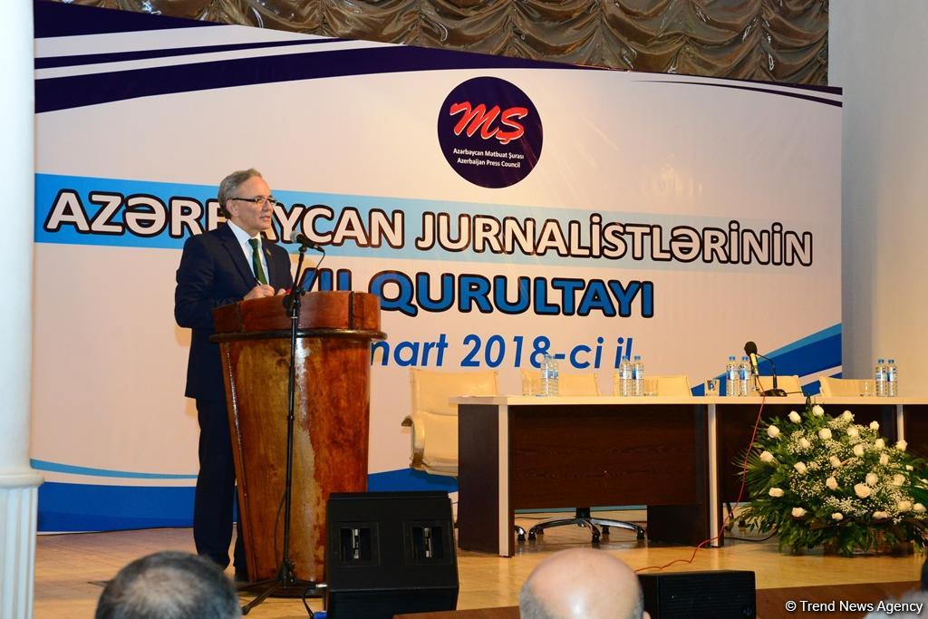 Aflatun Amashov reelected as head of Azerbaijan’s Press Council