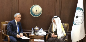 Permanent Representative of Azerbaijan to the OIC Presents Letter of Credence to the Secretary General