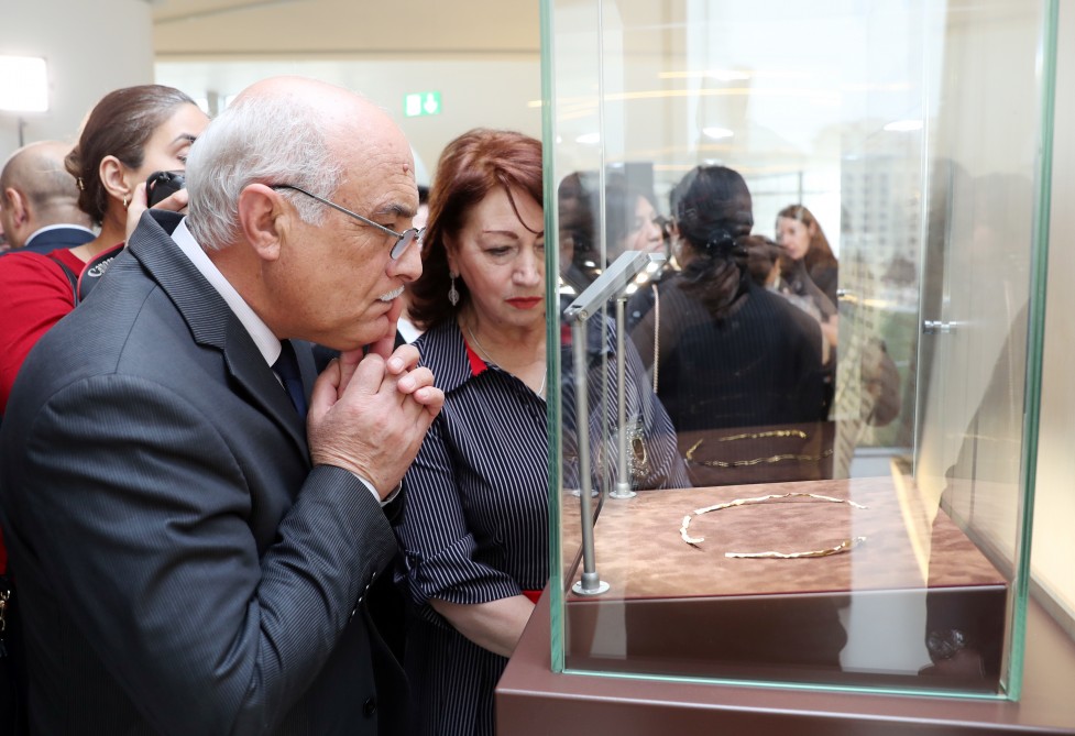 The oldest jewelry in South Caucasus is at Heydar Aliyev Center
