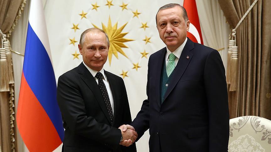 Erdogan, Putin discuss Syria summit over phone