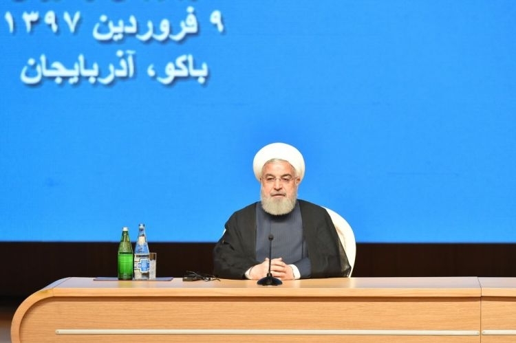 President Rouhani: Iran always stands by Azerbaijan