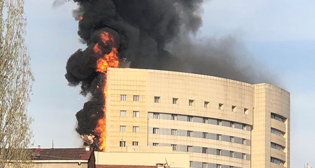 Major fire breaks out in Istanbul hospital
