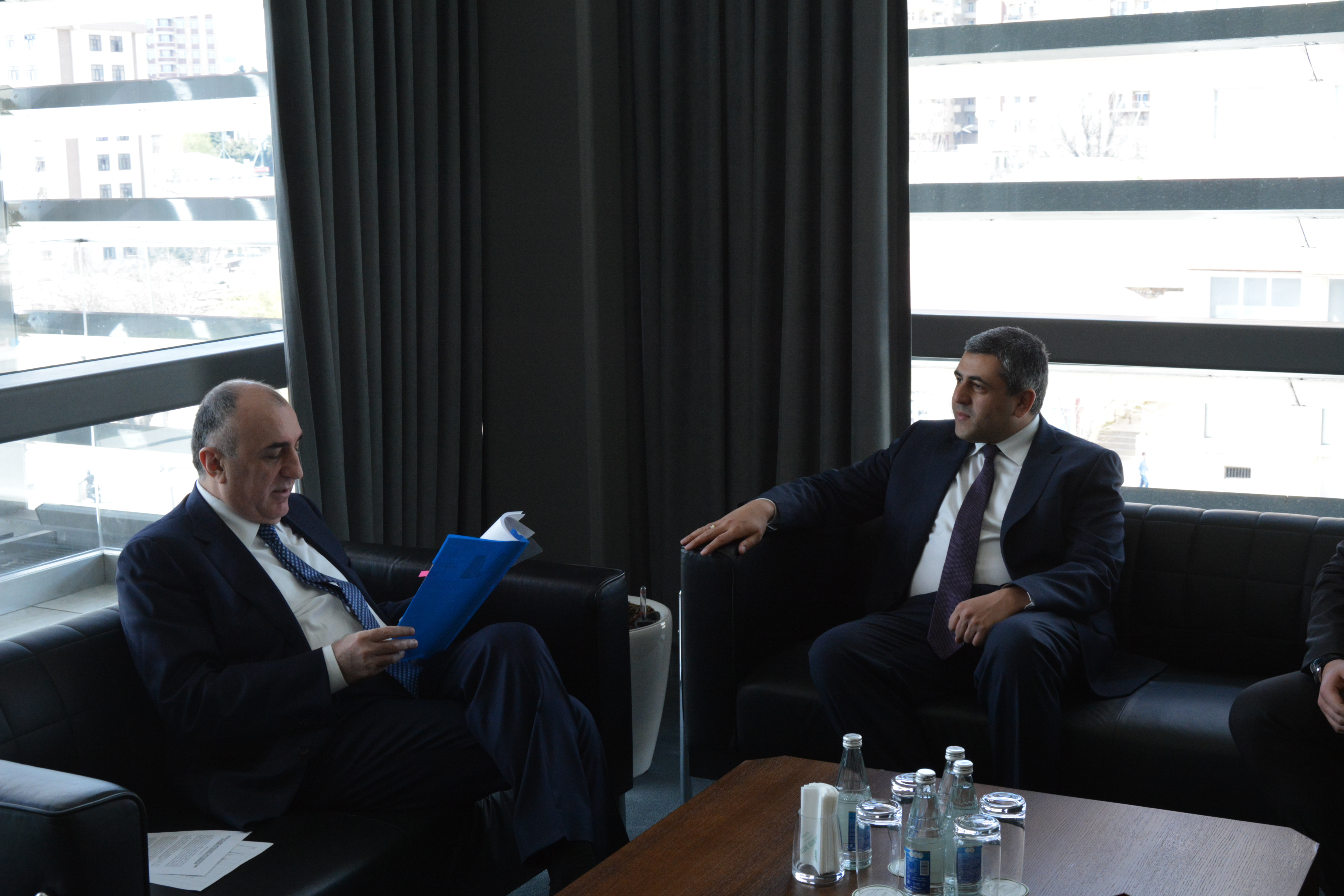 Azerbaijan's FM meets UNWTO Secretary General