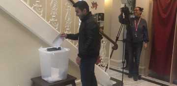 Azerbaijani citizens in US electing Azerbaijan’s president