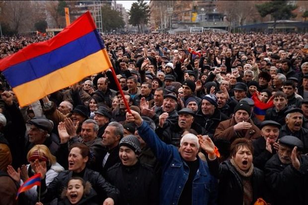 Rally kicks off in Yerevan’s Liberty Square 