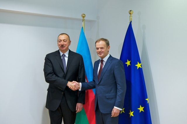 President of European Council Donald Tusk congratulated President Ilham Aliyev