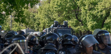 Yerevan: Situation in Baghramyan Avenue worsened, but then calmed down