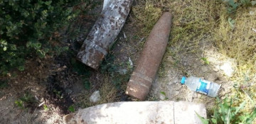 Three artillery shells found on territory of police station in Baku