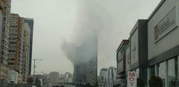 Fire breaks out in Baku building formerly known as Trump Tower