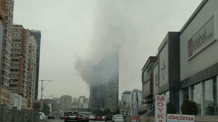 Fire breaks out in Baku building formerly known as Trump Tower