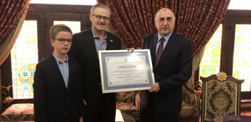 Azerbaijani FM meets Costa Rican counterpart