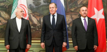 Russian, Turkish and Iranian FMs meet in Moscow