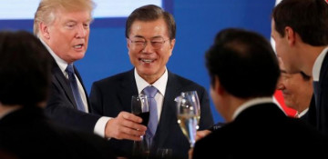 South Korea president says Trump deserves Nobel Peace Prize