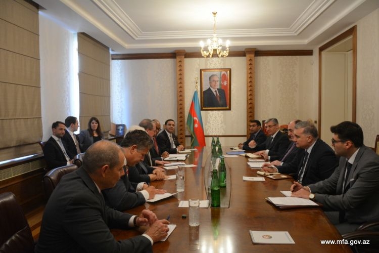 Azerbaijani FM receives members of US Congress