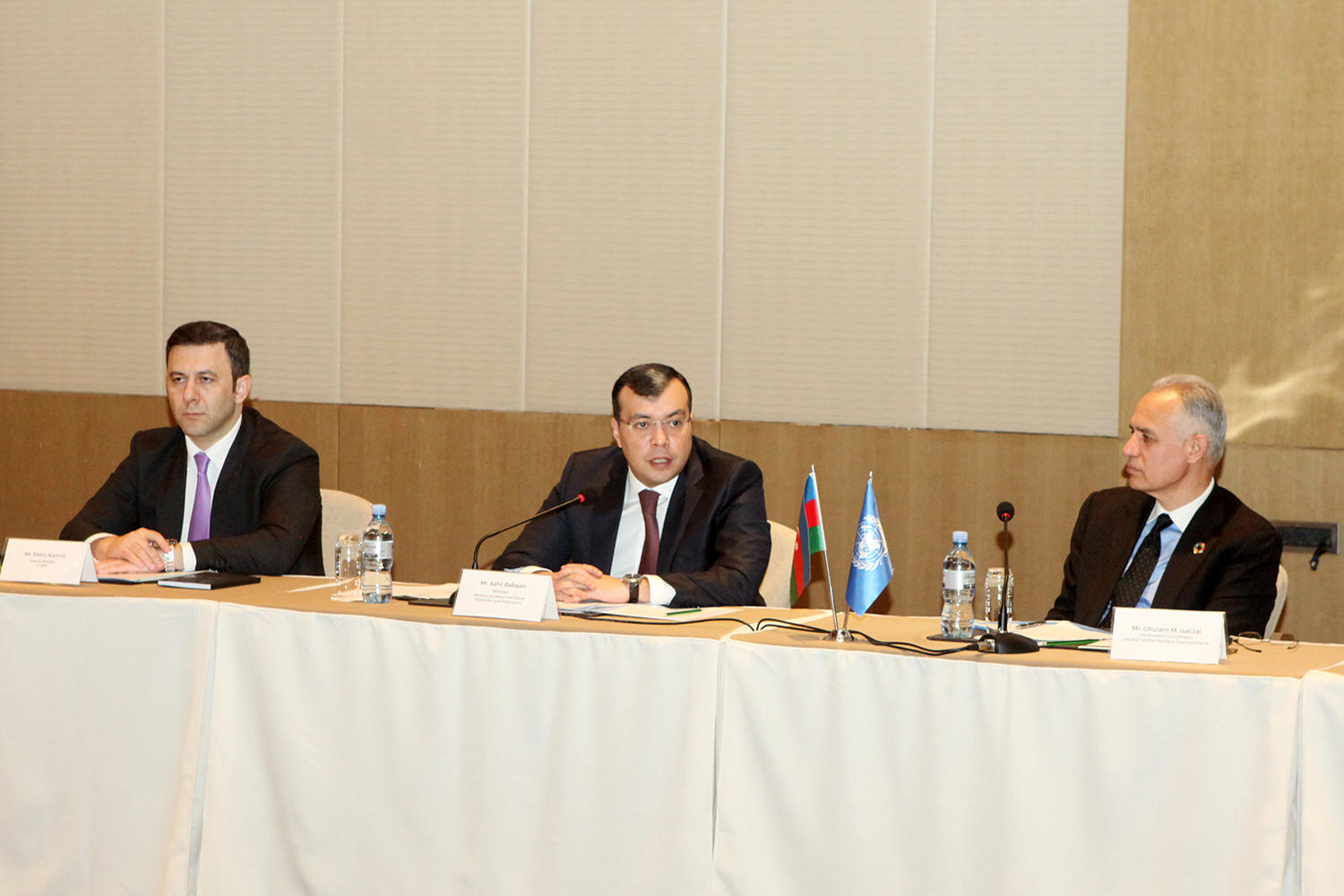 Azerbaijani minister talks use of world experience in labor and social protection
