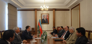 Azerbaijani FM meets with Jamestown Foundation president