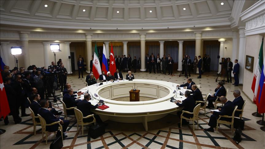 Turkey, Russia, Iran to meet in Sochi for Syria talks