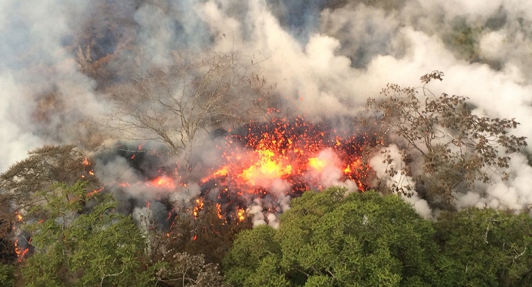 Explosive eruption occurs at Hawaii's Kilauea volcano