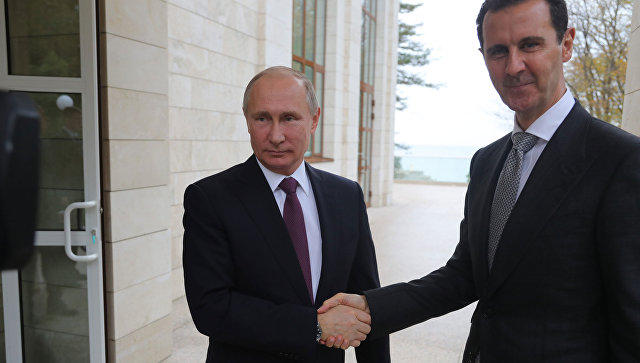 Putin met with Assad in Sochi