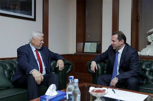 Kasprzyk meets with new Armenian minister